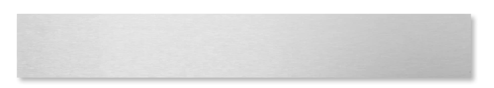 Plaque de protection à coller alu argent 1030X250mm