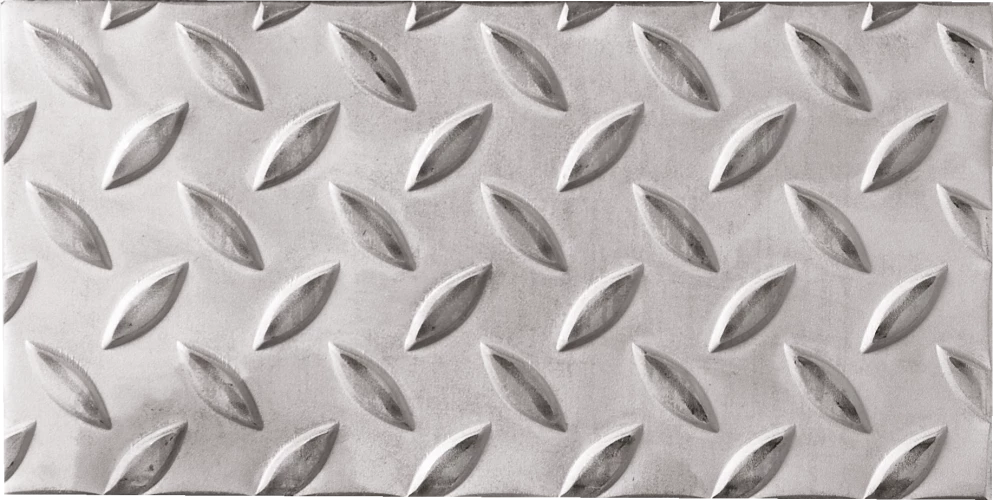 Tôle décorative lisse en inox F17 brillant, dimensions 1250X2500mm, épaisseur 0,8mm