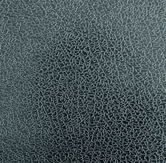 Tôle décorative en inox 304 à l'aspect grain de cuir, dimensions 1250X2500mm, épaisseur 0,8mm
