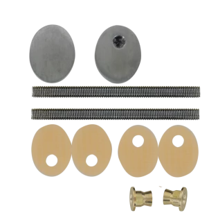 Kit de fixation traversant pour poignée maréchal 1885, montage simple