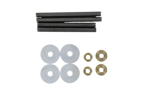 Kit de fixation double pour portes de 8 à 80 mm, pour poignées 2300/6100/7100