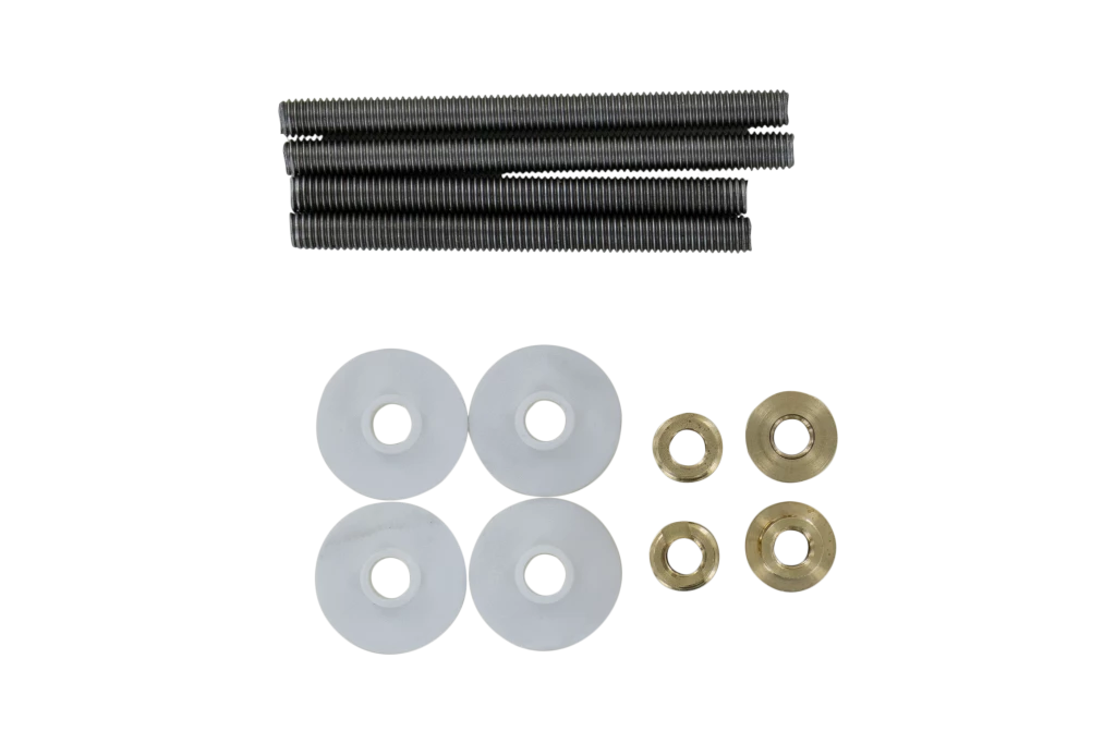 Kit de fixation double pour portes de 8 à 80 mm, pour poignées 2300/6100/7100