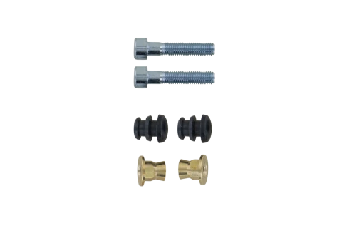 Kit de fixation simple pour portes de largeur maxi 80 mm, pour poignées 2300/6100/7100