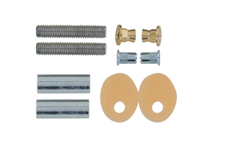 Kit de fixation simple pour portes à partir de 30 mm, pour poignées bâton de maréchal 1865 /1885