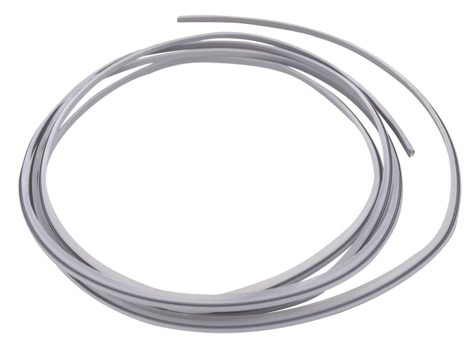 Joint bi matière pour plinthe en aluminium, Longueur de 4100 mm