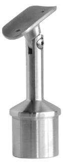 Support articule inclinable pour poteau en inox 316. Diamètre 42,4 mm. 