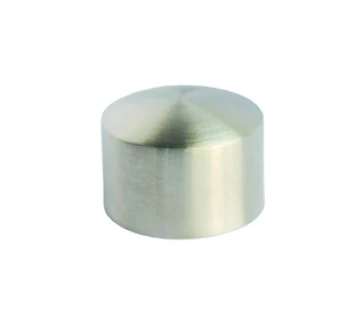 Embout bombe pour main courante bois en inox 304. Diamètre 42,4 mm et Epaisseur 2 mm.