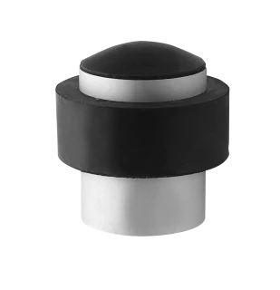 Butoir de sol maude. Amortisseur en caoutchouc noir.