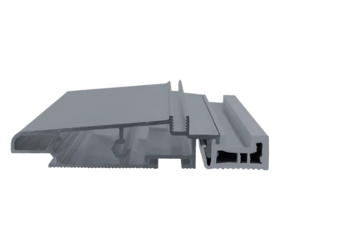 Barre en aluminium JSO20-90RT aliminium brut de 6,03 ml + PVC