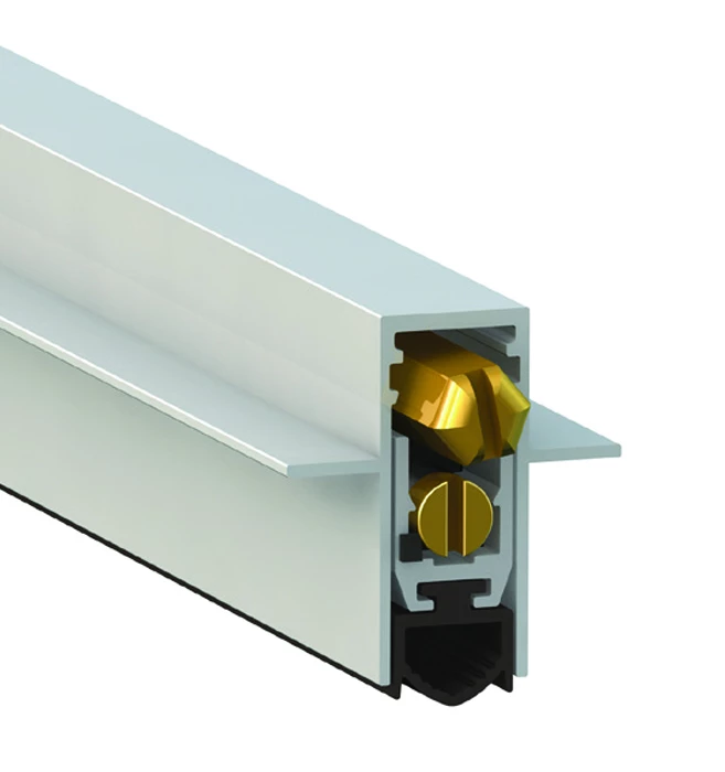 Plinthe automatique à ailes médianes et double réglage de 1,930 ml réf. PLA350