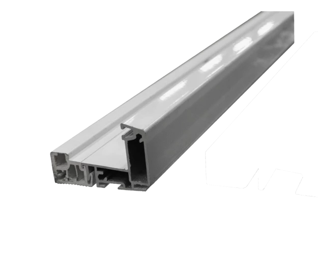 Barre en aluminum 40mm R729 RT laqué blanc de 6,03 ml