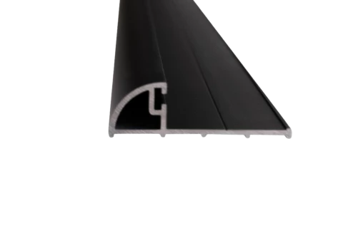 Barre de seuil SPP-V2 en aluminium anodisé noire