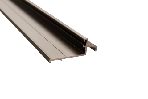 Barre de seuil SPR-V2 en aluminium anodisée bronze