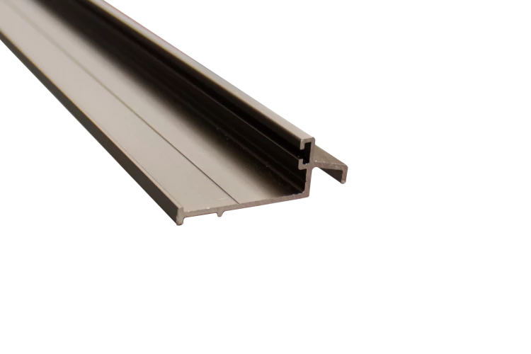 Barre de seuil SPR-V2 en aluminium anodisée bronze